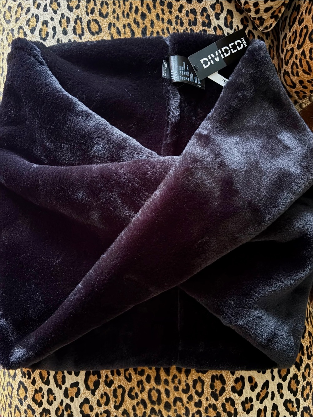 It Girl Lux Infinity Fur Scarf